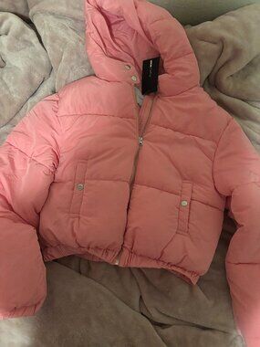 Pink Puffer Jacket (Fashion Nova)